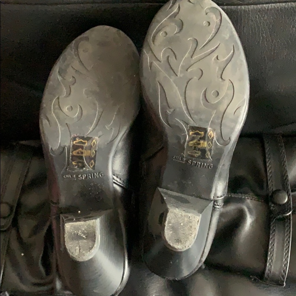 Call it Spring black boots - Picture 3 of 5